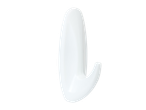 A white, three-dimensional letter 'l'.