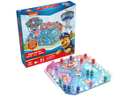 Jogo de tabuleiro Paw Patrol Pop-Up Jr. com caixa e peças de jogo.
