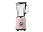 Retro stílusú rózsaszín SilverCrest turmixgép.