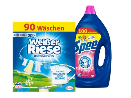 Spee/Weißer Riese Waschmittel