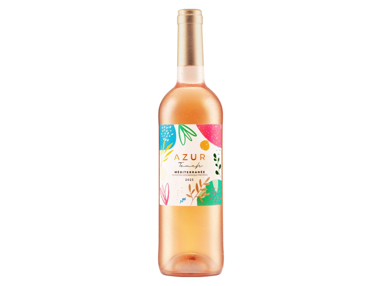 Azur Touch Méditerranée rosé wine, 2023 vintage.