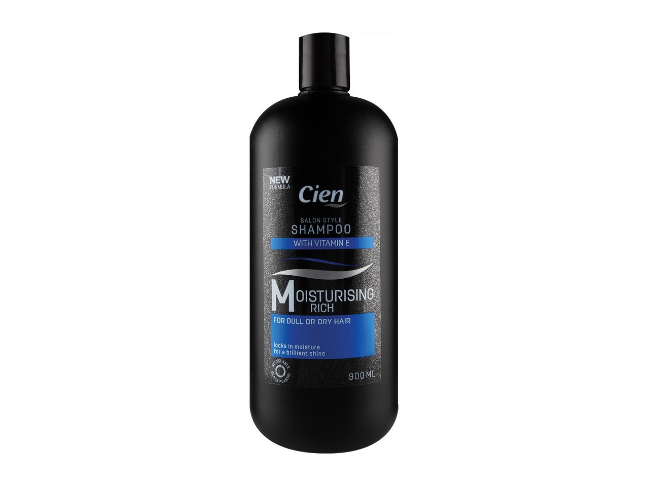 Cien shampoo: new formula, moisturizing for dull or dry hair.
