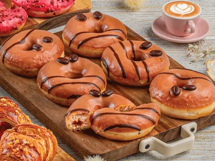 Spurga „Cappucino“ su įdaru