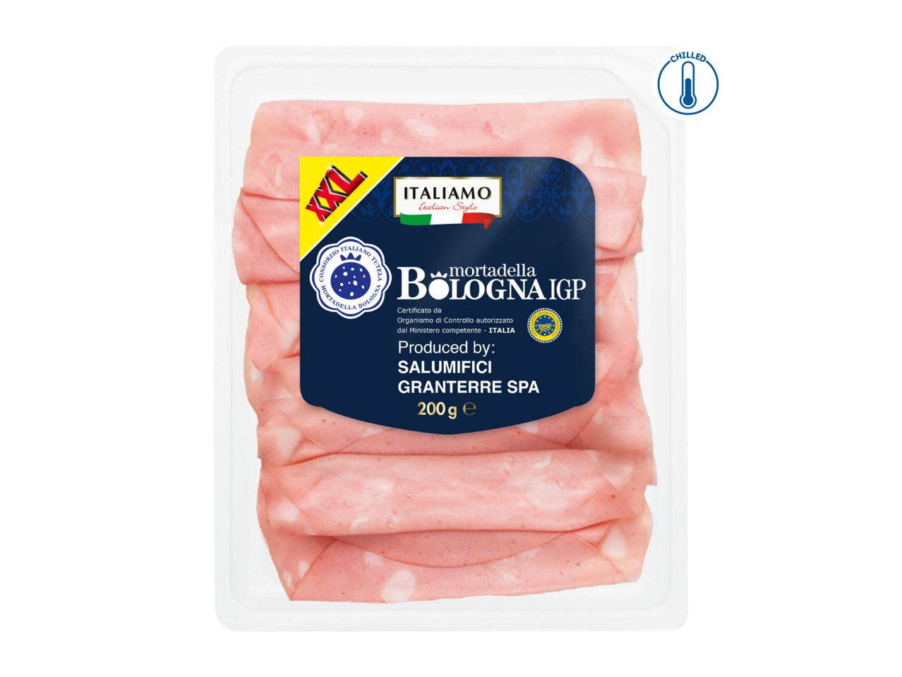 Italiamo Mortadella Bologna IGP, 200g, chilled