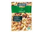Alesto Selection mistura natural de frutos secos com cajus, avelãs e nozes, destacando fibra e Ómega-3.