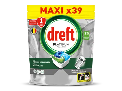 DREFT all-in-1 platinum capsules
