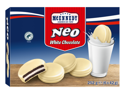 Biscuiți NEO înveliți în ciocolată