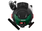 Parkside® 1600W Carpet Cleaner, top-down view, with power cord and accessories.