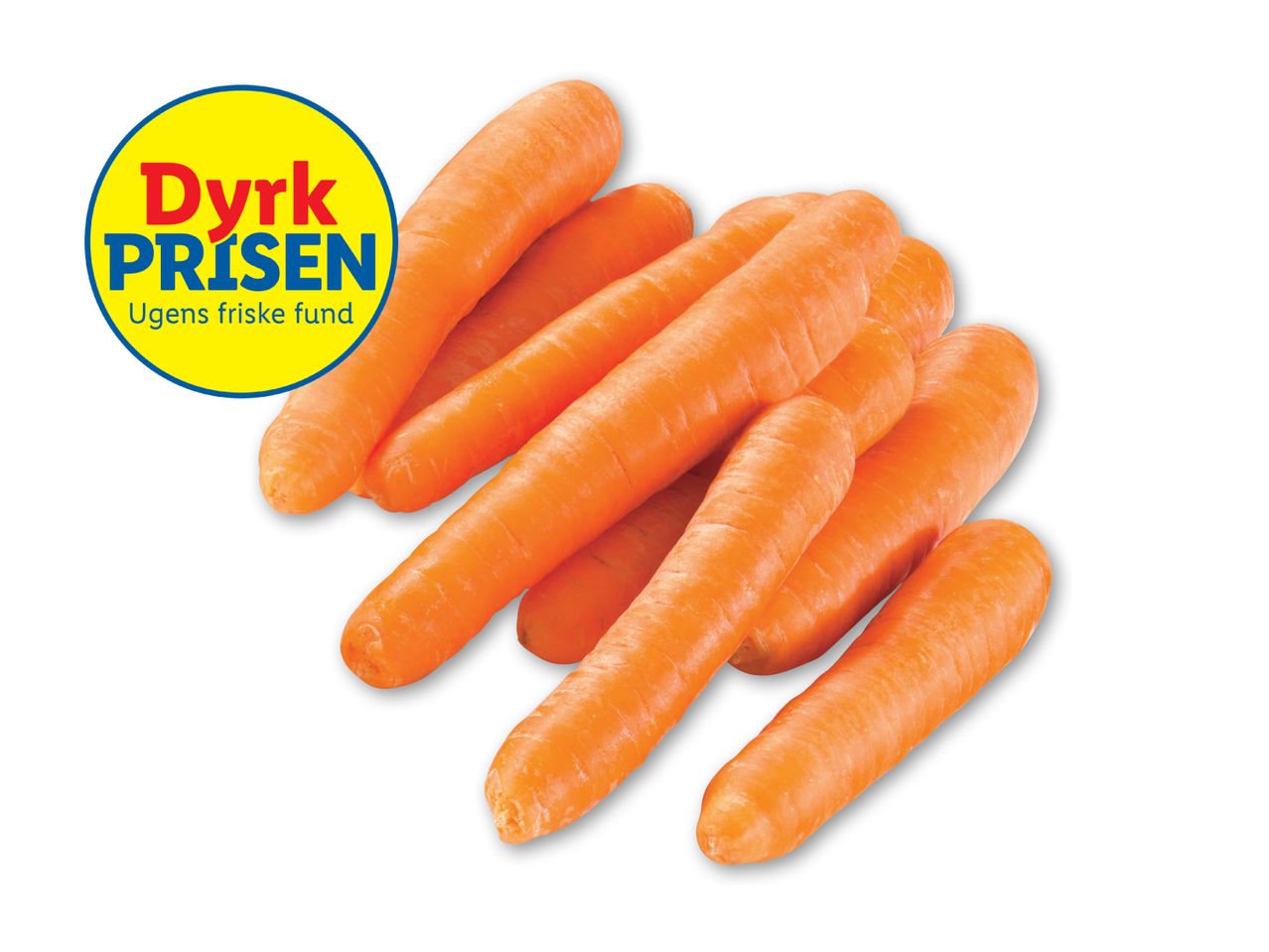 Dyrk Prisen ugens friske fund: en bunke gulerødder.