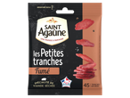Paquet de petites tranches de viande séchée fumée, avec 45 tranches environ.