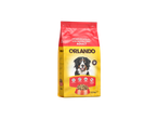 ORLANDO Hrană uscată cu vită pentru câini adulți, ambalaj de 2,5 kg.