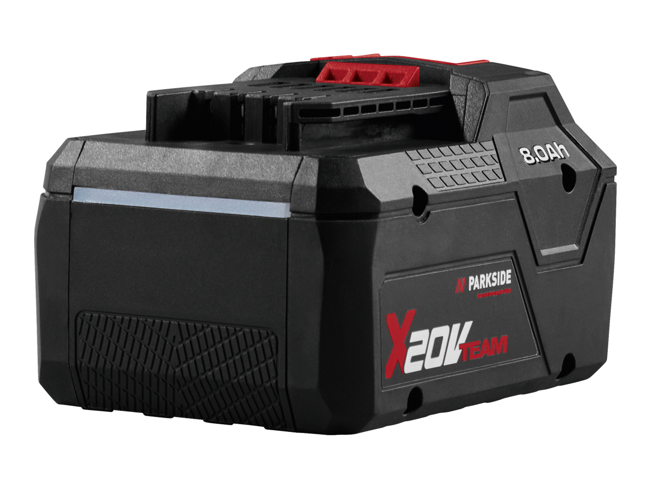 Bateria Parkside® X 20V Team 8.0Ah para ferramentas elétricas.