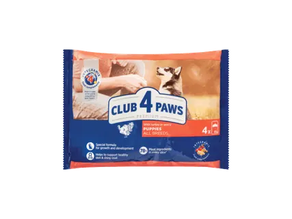 Drėgnas pašaras šunims su kalakutiena