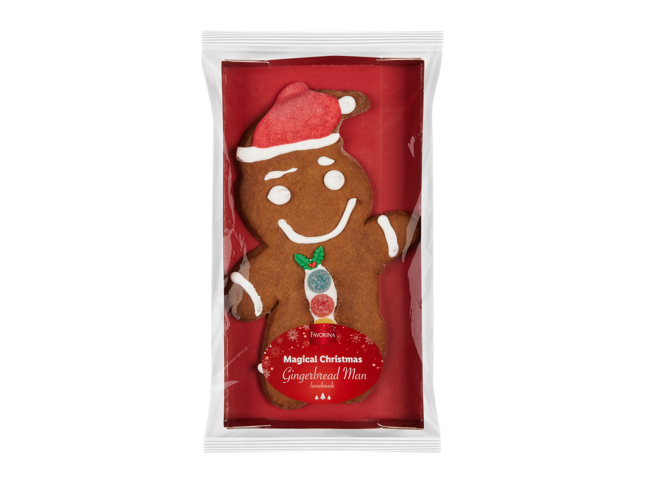 Favorinas julpepparkaksgubbe.