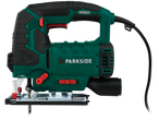 Убодна тестера Parkside PSTD 800 C3, зелени и црни електрични алат.