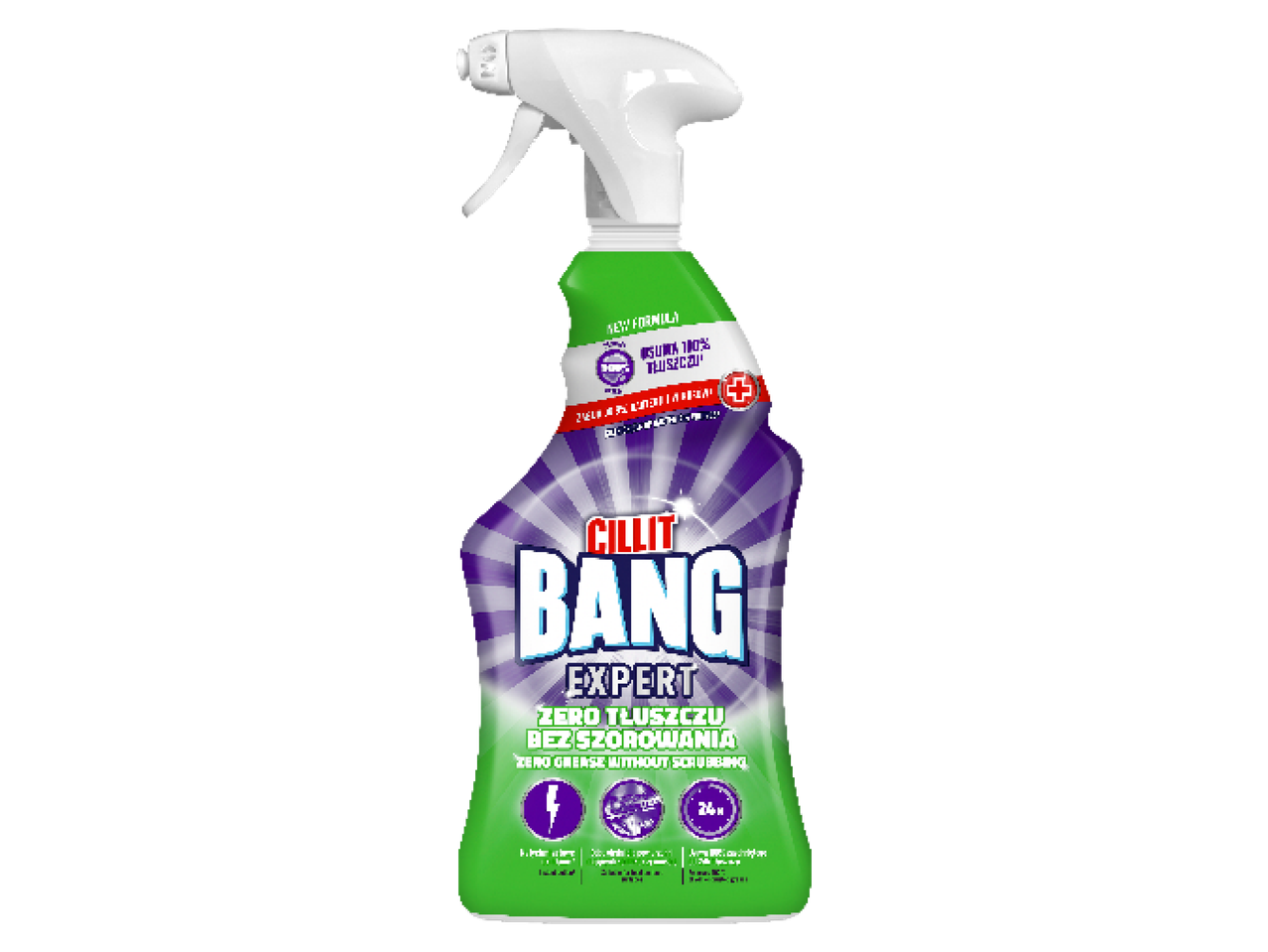 Cillit Bang Expert Zero Grease tīrīšanas līdzeklis ar smidzinātāju