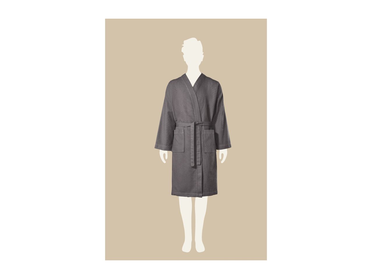 Adults’ Grey Dressing Gown
