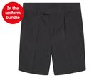 Black school uniform shorts included in a bundle.
