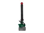 Cordless work light with a rechargeable battery pack