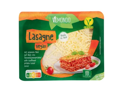 Vegán lasagne