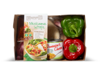Een Verspakket Mexicaanse Wraps kit met Domenico's Choice zoete mais, paprika's en tortilla's.