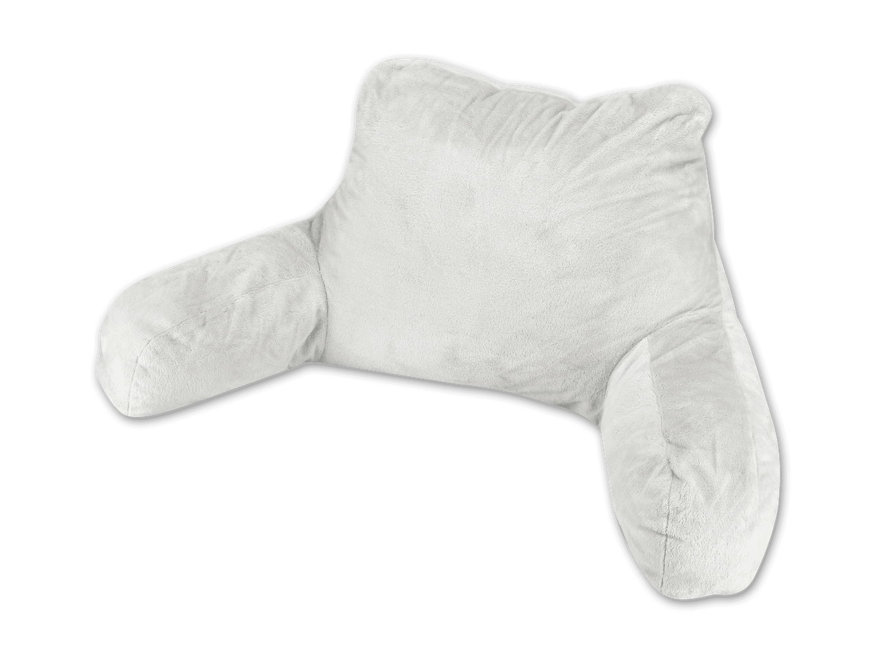 Weißes Lesekissen mit Armlehnen