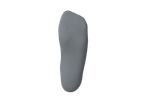 ESMARA MEN Sneakersocken: Uma única meia sapatilha cinzenta, vista de lado.