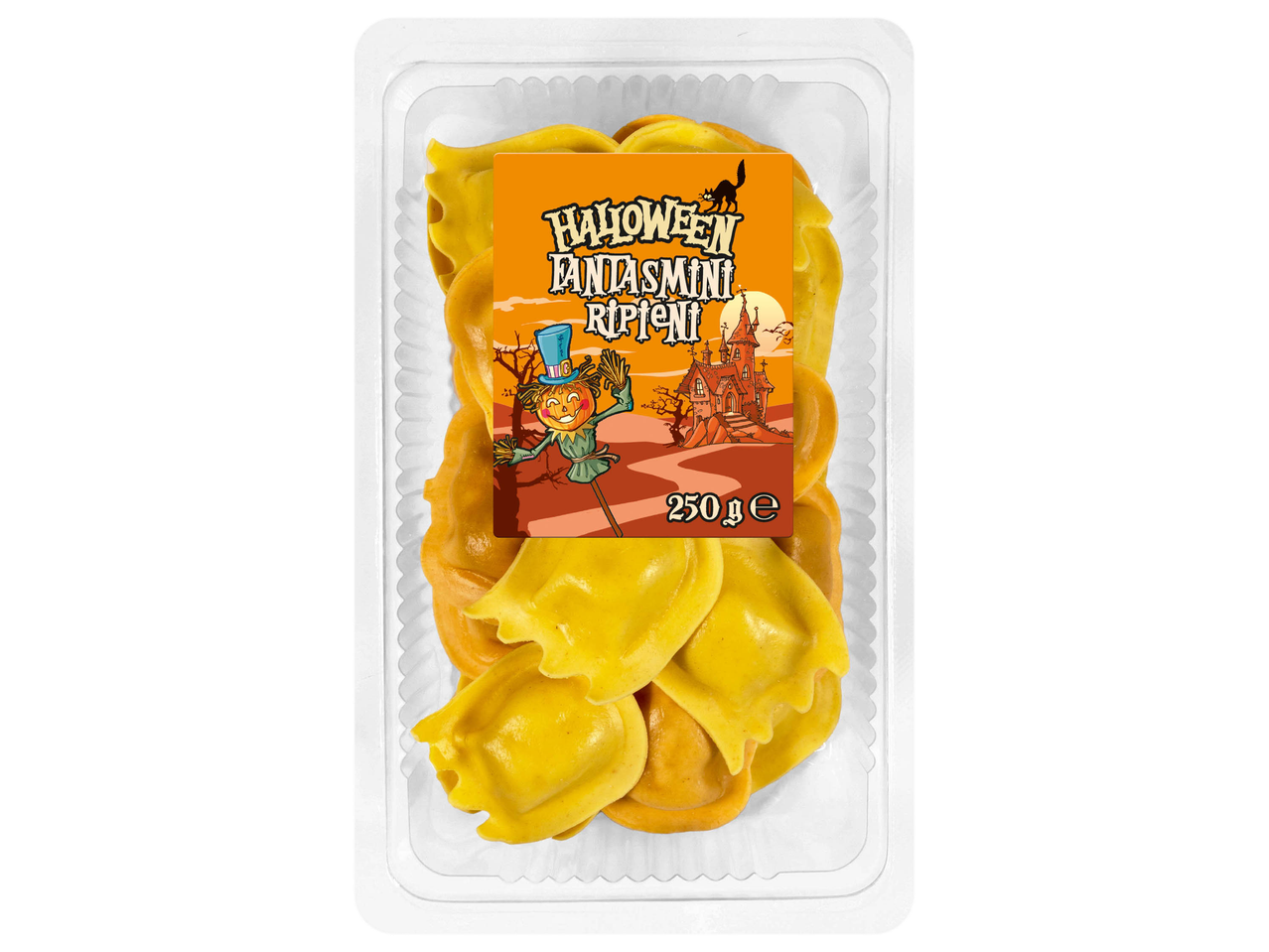 Pasta fresca ripiena alla zucca