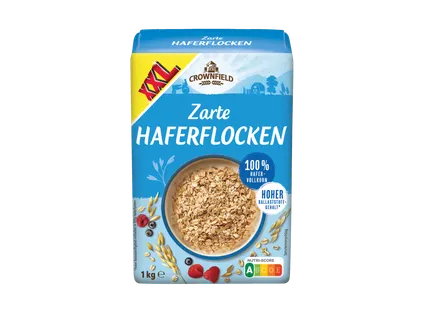 XXL Crownfield Zarte Haferflocken