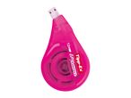 A pink Tipp-Ex Easy Correct tape dispenser with 12m of correction tape.