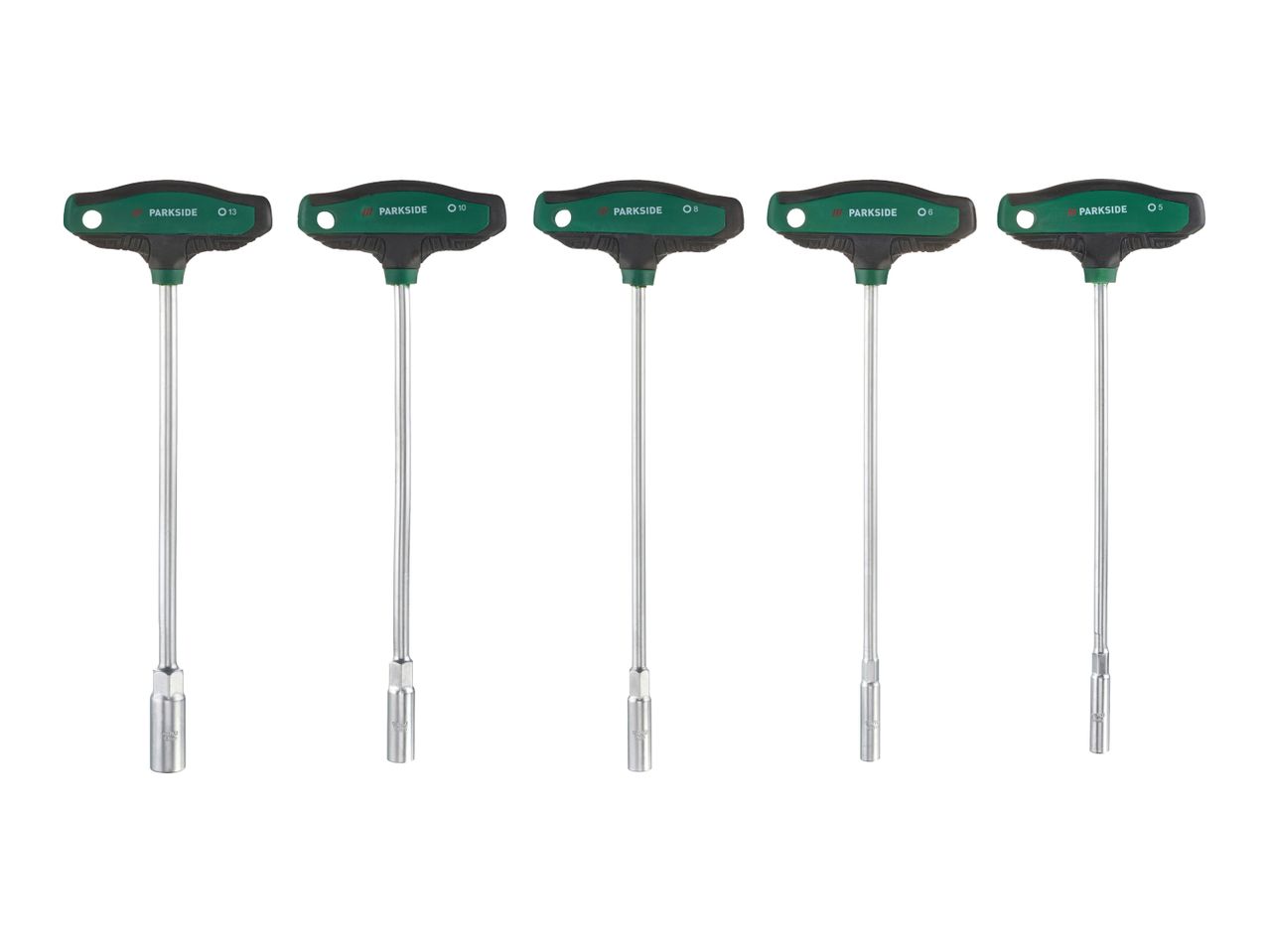 PARKSIDE T-Handle Socket Wrench Set - 5 Pieces