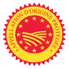 Sceau Appellation d'Origine Protégée.