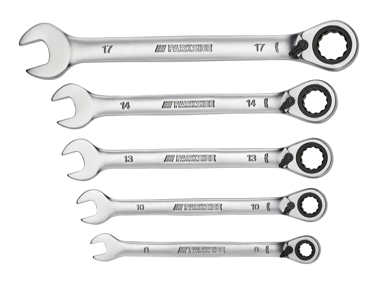 Parkside Ratchet - 5 Piece Set