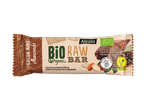 Baton crud bio Alesto cu nibs de cacao și migdale.