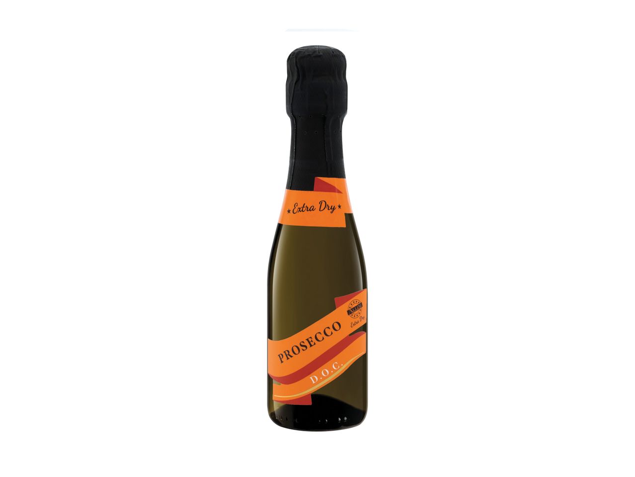Miniatiūrinis Allini Prosecco butelis, Extra Dry D.O.C.