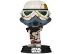 Star Wars Funko Pop! Stormtrooper with gold cracks and a blaster.