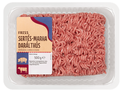 Friss, darált sertés-marhahús