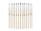 Set of Crelando fine art brushes.