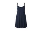 Dunkelblaues Damen-Unterkleid mit Spaghettiträgern