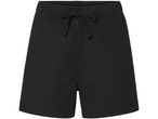Shorts neri con coulisse in vita.