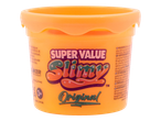 Super Value Slimy Original, narančasta posuda sa sluzi.