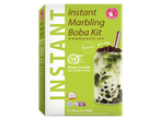 Instant Marbling Boba Kit, Matcha smaak, met echte boba, klaar in 15 seconden.