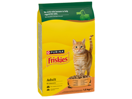 PURINA Суха храна за котки Friskies