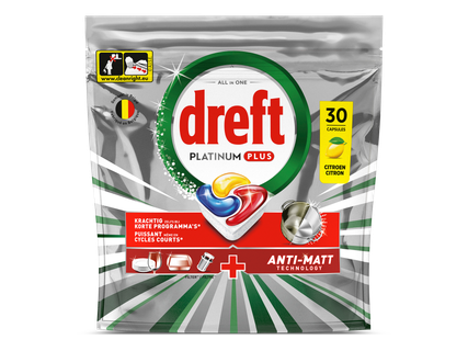 DREFT Vaatwastabs Platinum plus citroen