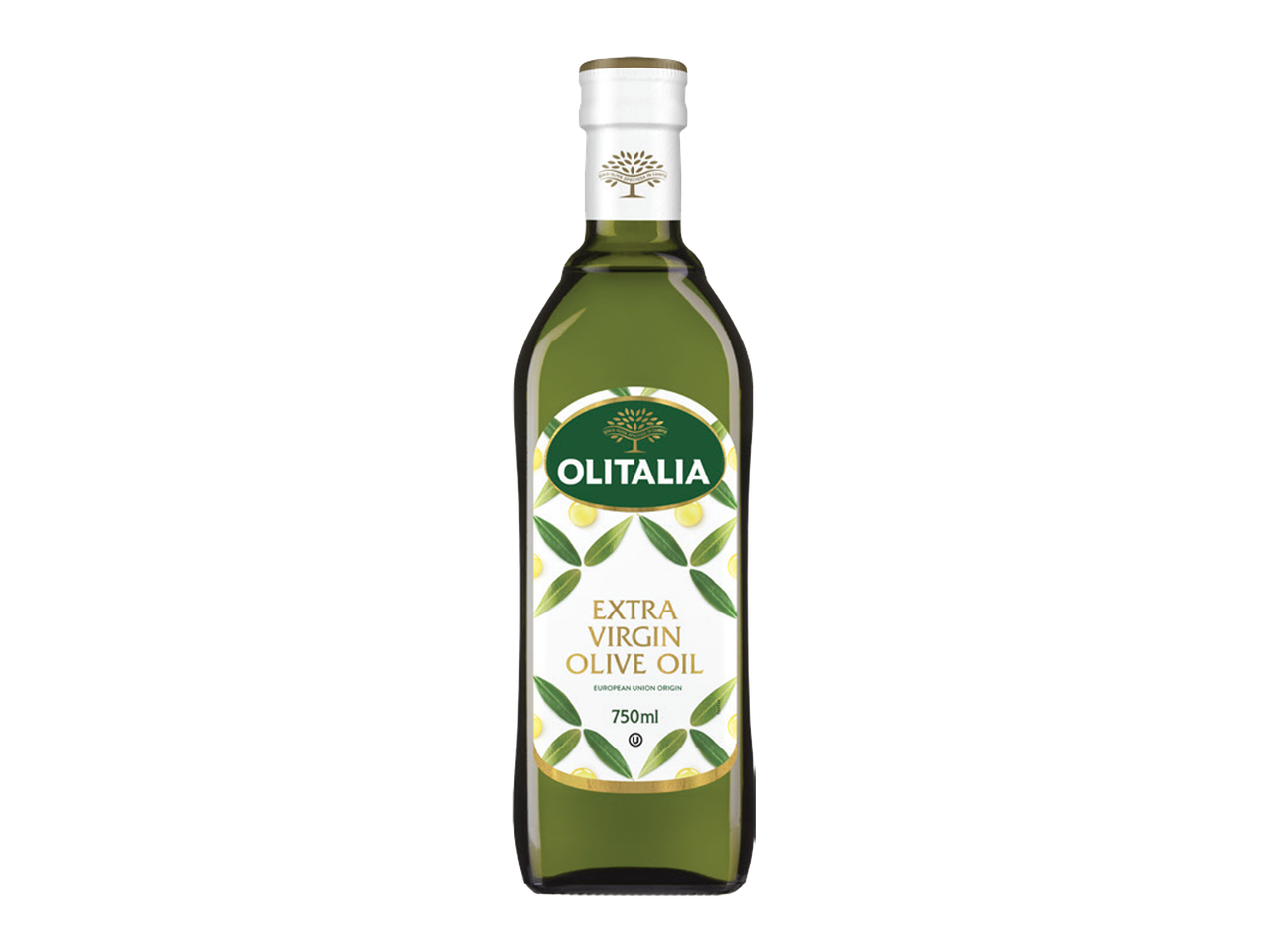 Olitalia ekstra devičansko maslinovo ulje u zelenoj staklenoj boci od 750 ml