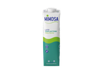 Carton de Leite Mimosa Meio-Gordo Sem Lactose com design verde e branco.