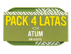 Nixe Atum em Azeite pack com 4 latas