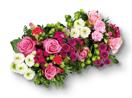 Strauß mit Rosen