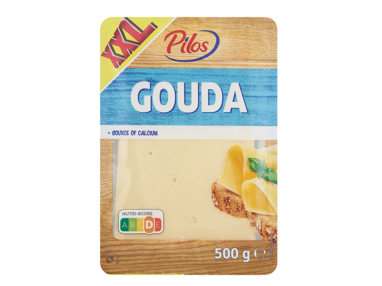 500 g Pilos XL Gouda sūrio.