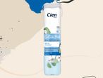 Памучни тампони Cien, 140 броя, двустранни.